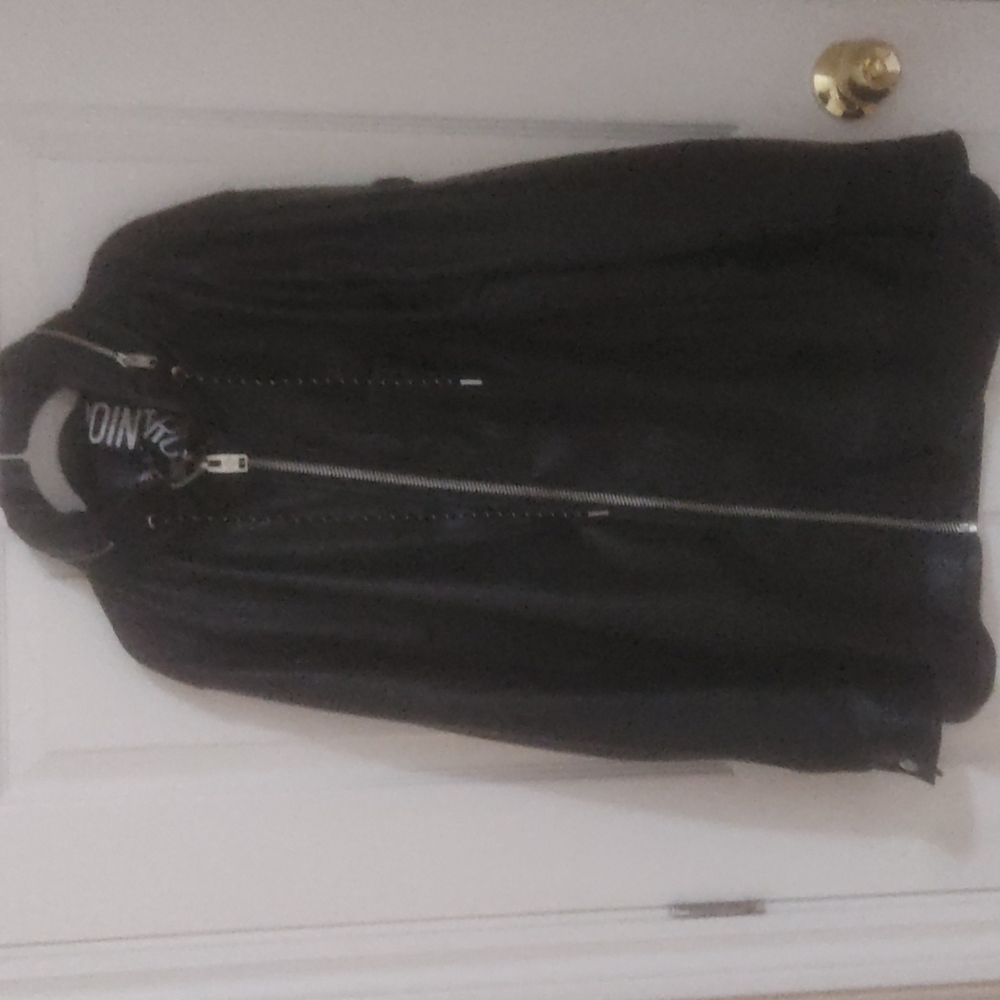 Genuine leather shirt